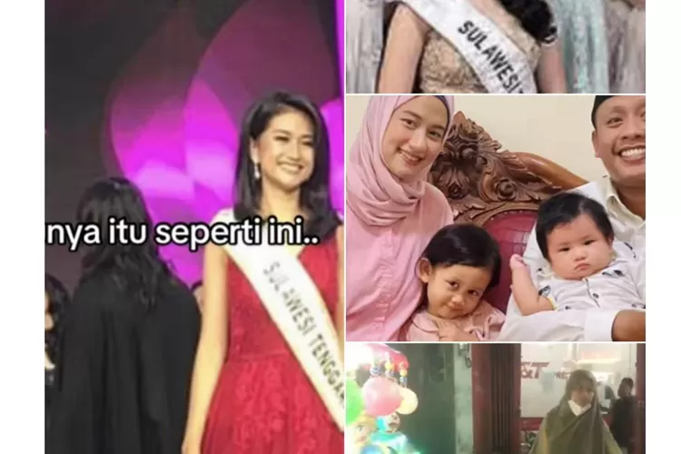 Viral Emak-emak Berdaster yang Mantan Miss Indonesia, Siapakah Dia? (Kolase Berbagai Sumber)