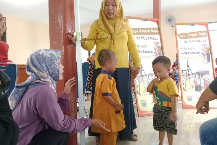 Posyandu Desa Depok Kecamatan Kandeman Batang.  (Foto: Muslihun/kontributor Batang)