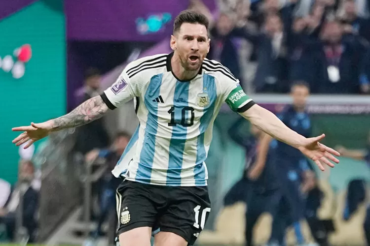 Sosok Lionel Messi saat berseragam Timnas Argentina.  (dok. MARCA)