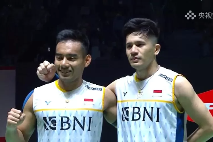 Kalahkan unggulan China, Pramudya dan Yeremia lolos ke babak semifinal Indonesia Open 2023