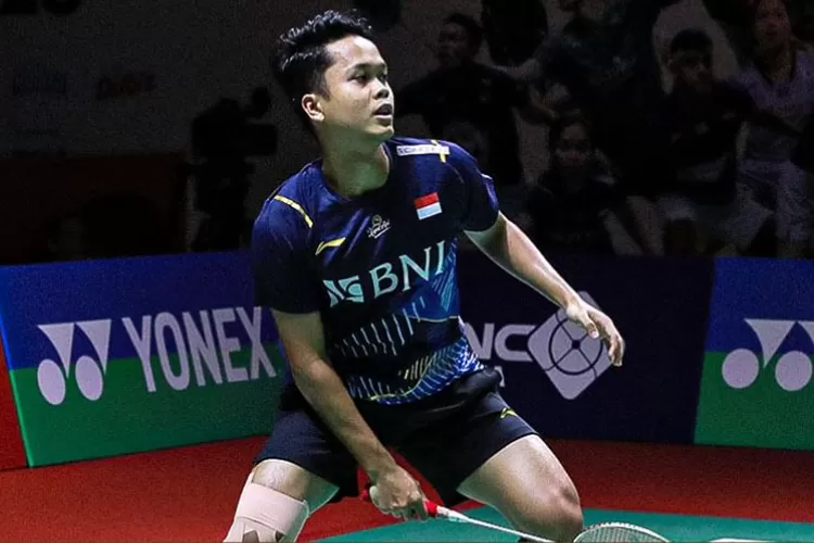 Anthony Ginting akan jadi Perwakilan di Babak Semifinal Indonesia Open 2023 (PBSI)