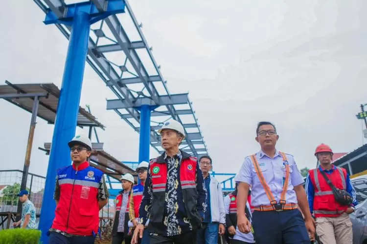 Skybridge Stasiun Paledang Bogor Selesai Dibangun Capai 36 Persen, Target Rampung Akhir Tahun