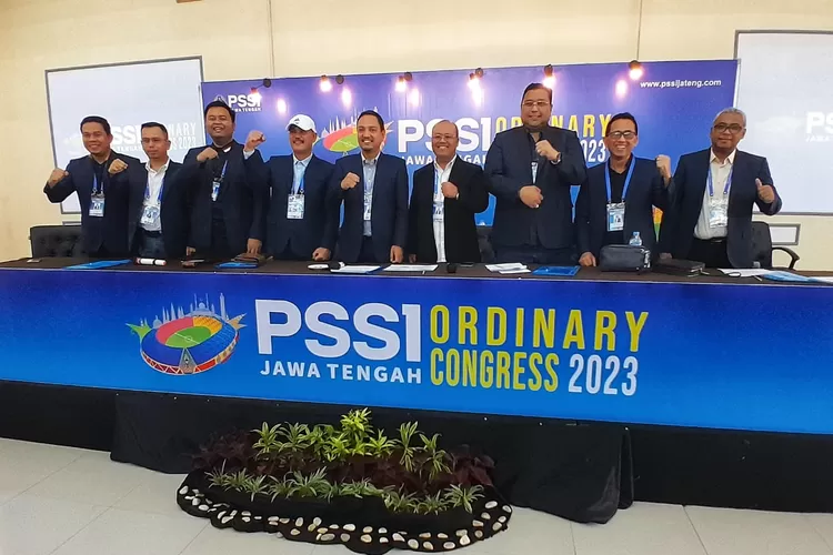 Asprov PSSI Jateng saat melakukan Kongres Biasa di UTC Hotel. (Ayosemarang.com/ Audrian Firhannusa)