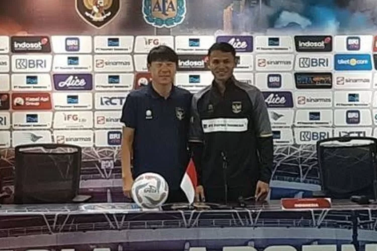Pelatih Shin Tae-yong saat press conference laga Timnas Indonesia vs Argentina (suara)