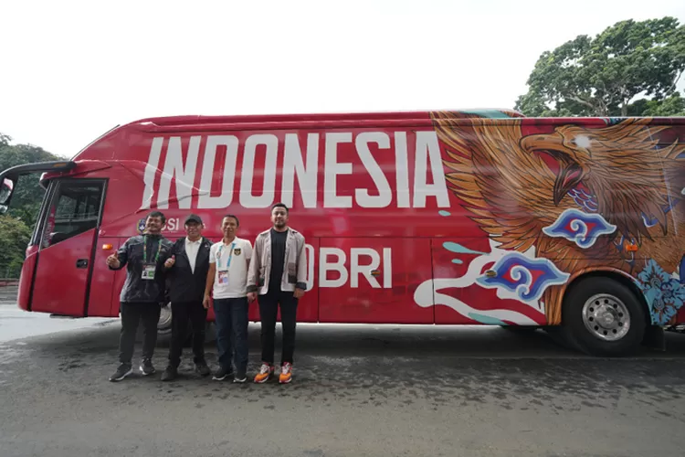 Bus baru Timnas Indonesia. (PSSI)