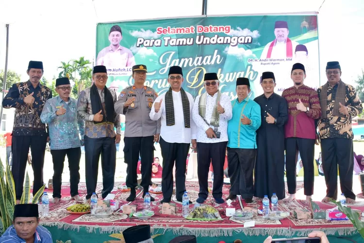 Bupati Agam diwakili Sekretaris Daerah, Drs H Edi Busti hadiri Forum Dakwah dan Yasinan se-Sumatera Barat  (AMC News)