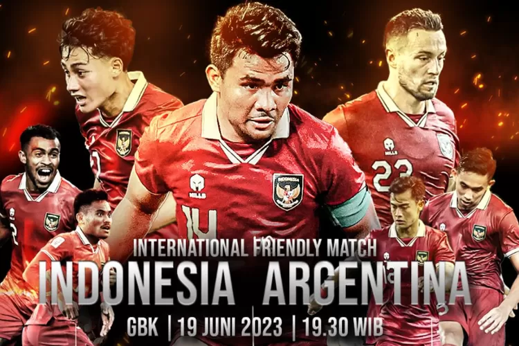 Link Nonton dan Live Streaming Laga FIFA Matchday Timnas Indonesia vs Argentina, Klik di Sini! (Instagram @pssi)