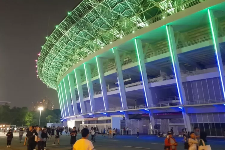 Stadion Utama Gelora Bung Karno (GBK), Jakarta.  ((Foto: PMJ/Gtg).)