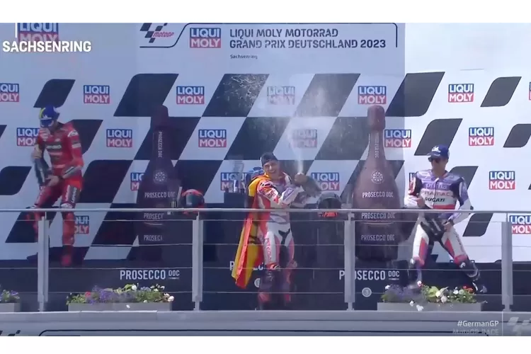 Jorge martin menang lagi, kali ini di Race Day GP Jerman ( Motogp Live Streaming)