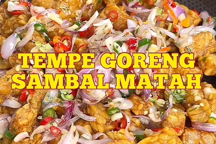Resep Tempe Sambal Matah (TikTok Firhan)