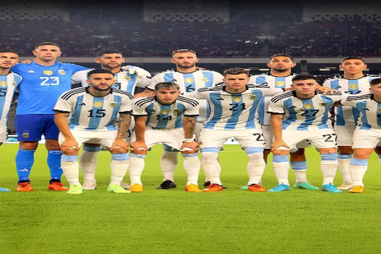 Momen terlucu Timnas Argentina (Instagram @afaseleccion)