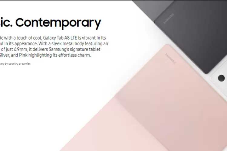 Spesifikasi Dan Harga Samsung Galaxy Tab A8 (samsung.com)