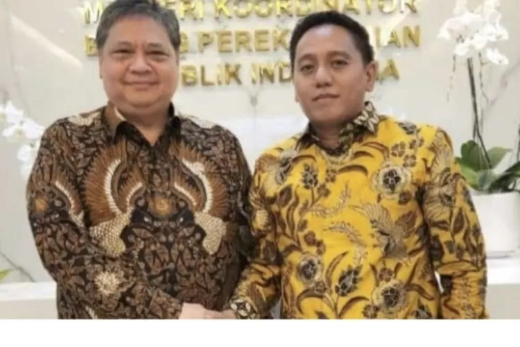 Fungsionaris Pusat Partai Golkar, Achmad Taufan Soedirjo bersama Ketum Airlangga Hartarto merasa bangga menjadi bagian pihak terkait saat Judicial Review MK yang memutuskan Sistem Pemilu Terbuka Paling Tepat (AG Sofyan )