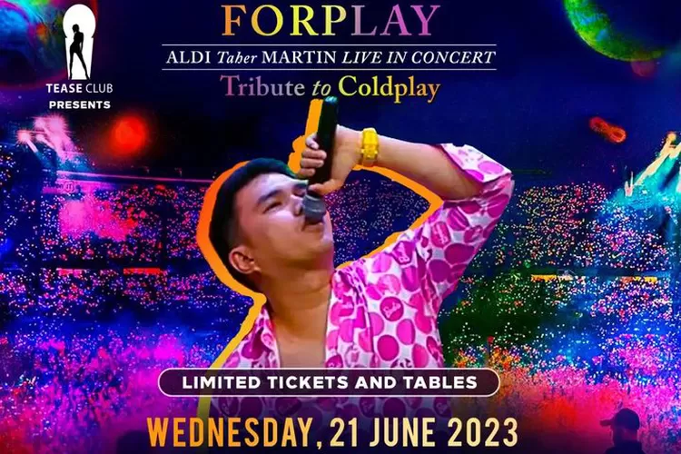 Gelar Konser Tribute To Coldplay Aldi Taher Sumbangkan Hasil Penjualan Tiket Ke Yayasan Ini