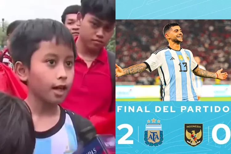 Anak Ini Bikin Prediksi Skor Indonesia vs Argentina, Hasilnya Sungguh Tak Terduga! (facebook.com/CommunityAndressen)