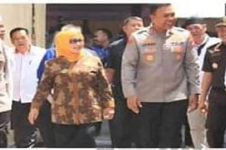 Wakil bupati Labuhanbatu bersama Kapolres Labuhanbatu hadiri kegiatan bhakti kesehatan HUT ke-77 Bhayangkara (Realitasonline.id/RS)