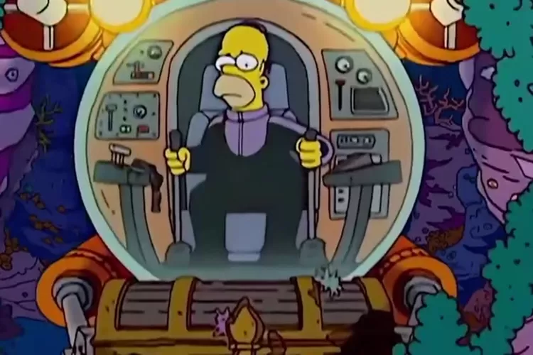 The Simpsons prediksi kapal selam Titanic yang hilang. (dok. The Simpsons)
