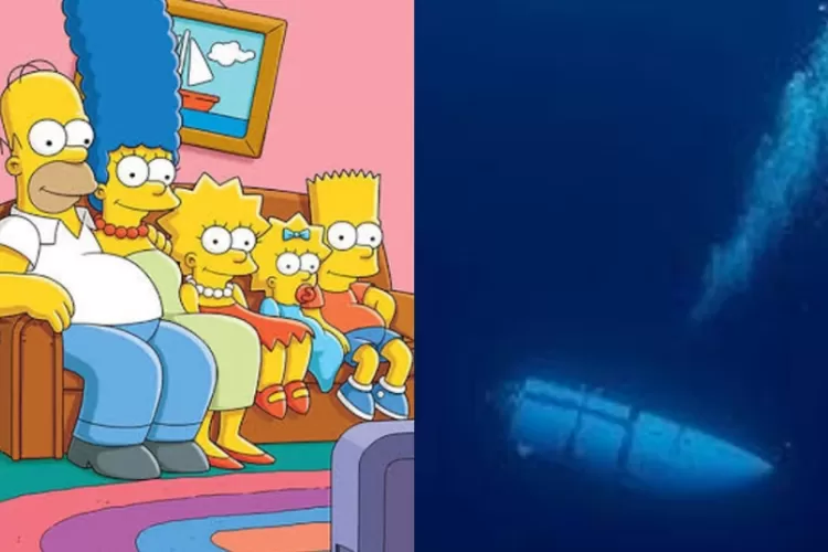 Kapal Titan yang hilang telah diprediksi kartun The Simpsons (Twitter @kegblgunfaedh)