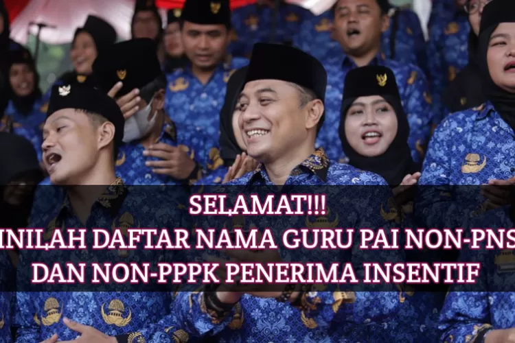 Siap Cair, Inilah Daftar Lengkap Nama Guru PAI Penerima Tunjangan ...