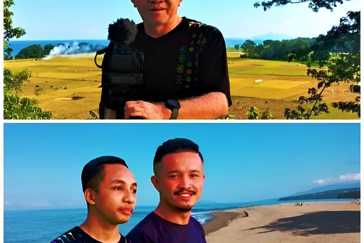 Pantai Toka Dengan Pasir Putih Yang Menawan Surga Di Desa Nanga Labang ...