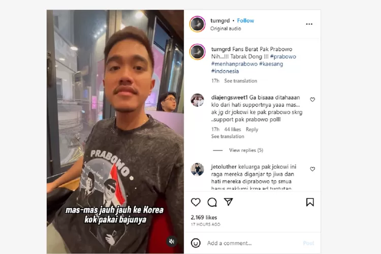 Akui Fans Garis Keras, Kaesang Pangarep Ke Korsel Pakai Kaos Gambar ...