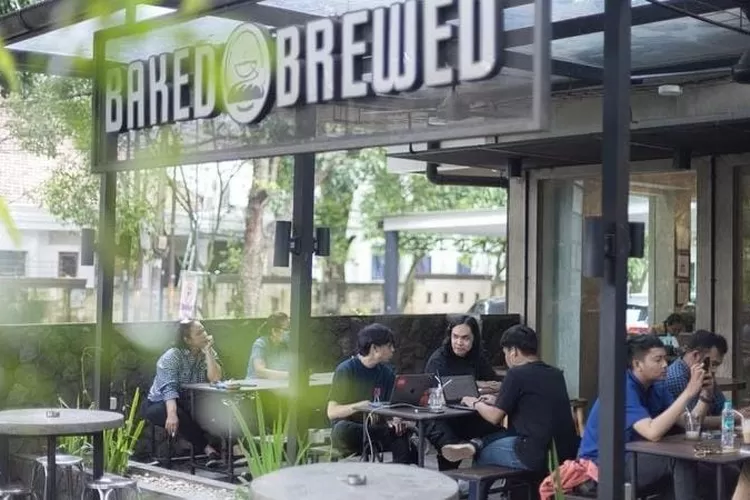 Baked and Brewed, tempat ngopi dekat Istana Bogor. (instagram/@bakedandbrewed)
