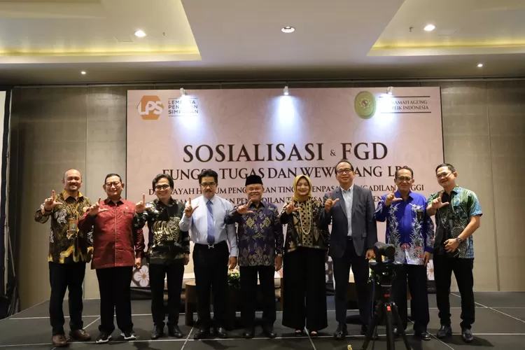 Sosialisasi dan FGD tentang UU P2SK antara LPS dan Mahkamah Agung  (Dok)