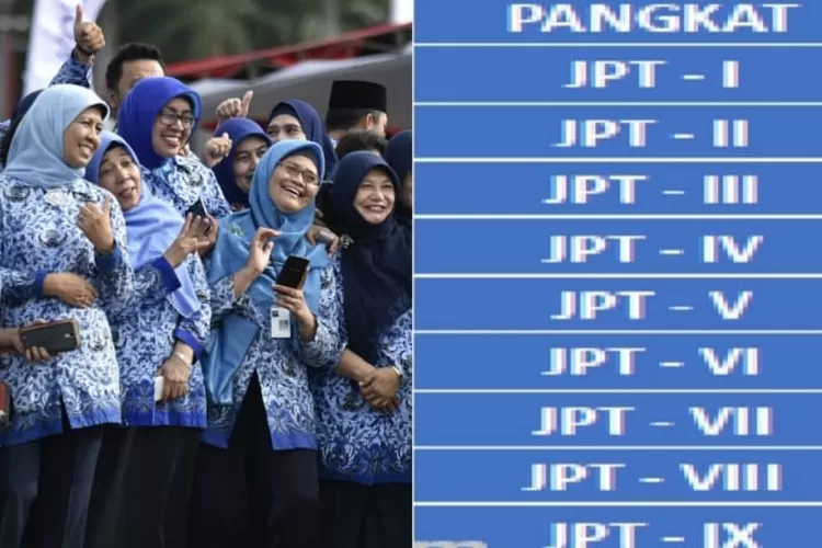 RESMI DIRILIS, Inilah Jenis Pangkat Baru PNS Dalam Skema Penggajian ...