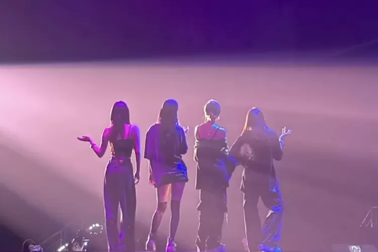 aespa lakukan latihan jelang konser di Indonesia (Tangkapan layar Instagram/@aespa_official)