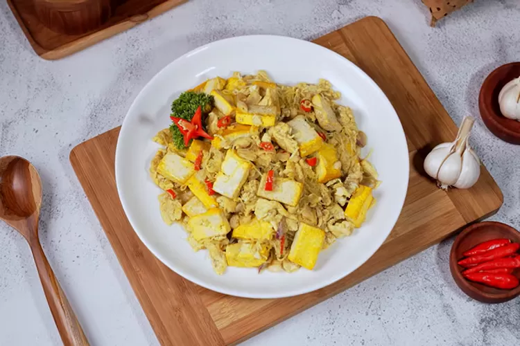 Kreasi masakan: Buat resep orak arik telur tahu dari Chef Rudy untuk sarapan (YouTube Simple Rudy TV)