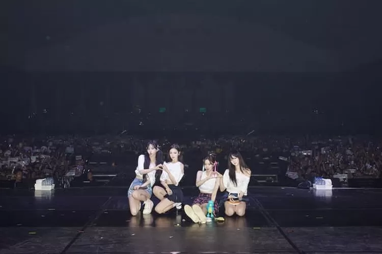 aespa usai gelar konser perdana di Indonesia (Instagram/@aespa_official)