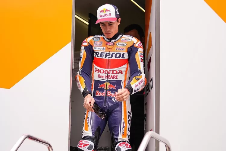 Marc Marquez Mundur dari MotoGP Belanda 2023 karena Cedera Serius/ Instagram