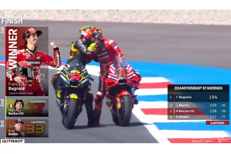 Francesco Bagnaia juarai MotoGP Belanda 2023 (Live Streaming MotoGP)