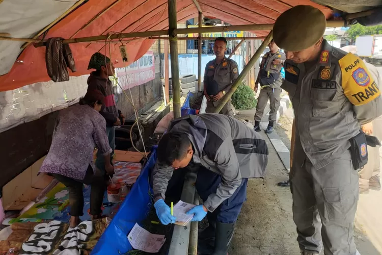 Puskeswan Unit IV Kabupaten Bogor mengecek hewan kurban. (Anto/Metropolitan)