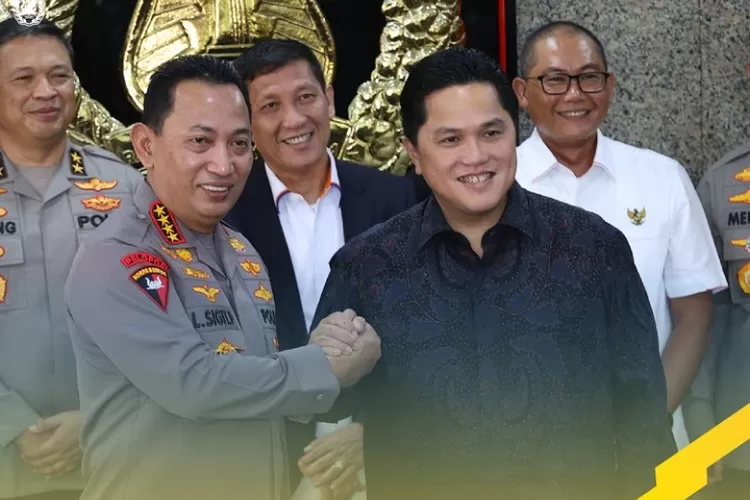 FIFA dan Polri Temukan Dugaan Mafia Bola Pengatur Skor, Erick Thohir: Konkret (instagram @pssi)