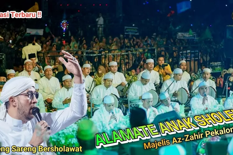 Lirik Lagu Sholawat Alamate Anak Sholeh (JSM Official)