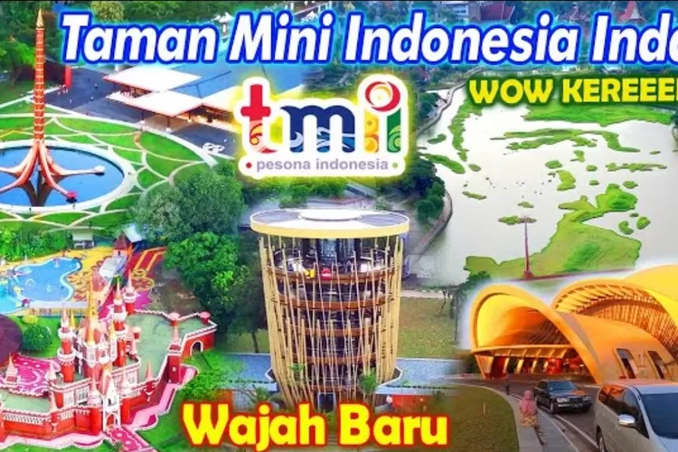 Yuk lihat apa saja yang ada di tempat wisata Taman Mini Indonesia Indah sebelum mengunjunginya agar tidak bingung.(Tangkap Layar YouTube Mlaku Mlaku Yuk)