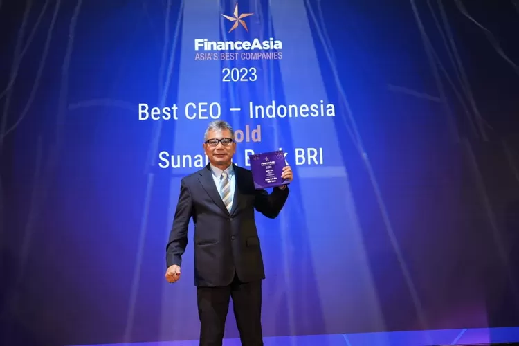 Bukukan Kinerja Terbaik, Sunarso Raih The Best CEO, BRI Borong 9 International Awards dari FinanceAsia