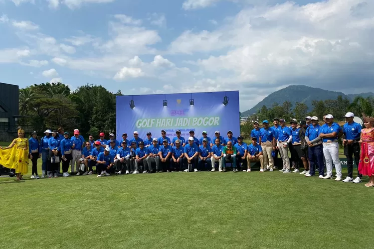 Sekda Kabupaten Bogor membuka langsung Turnamen Golf yang digelar Soca dan PGI Kabupten Bogor