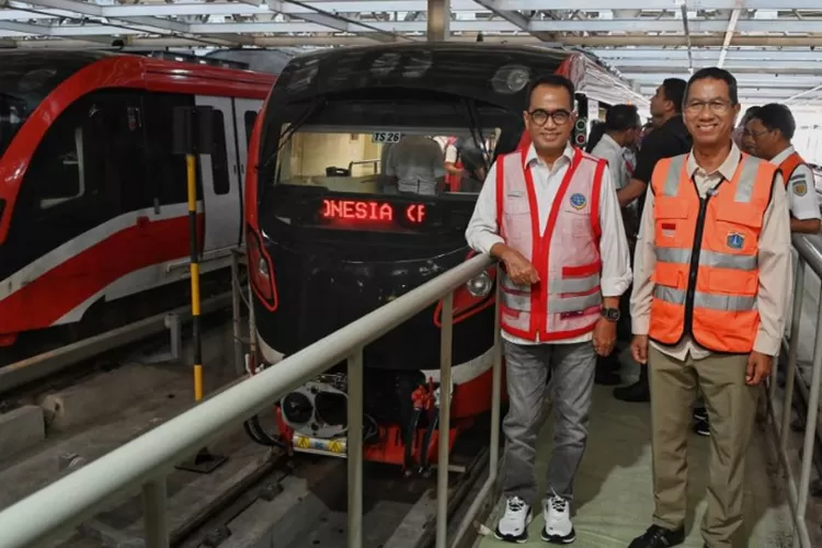 Uji coba LRT Jabodebek