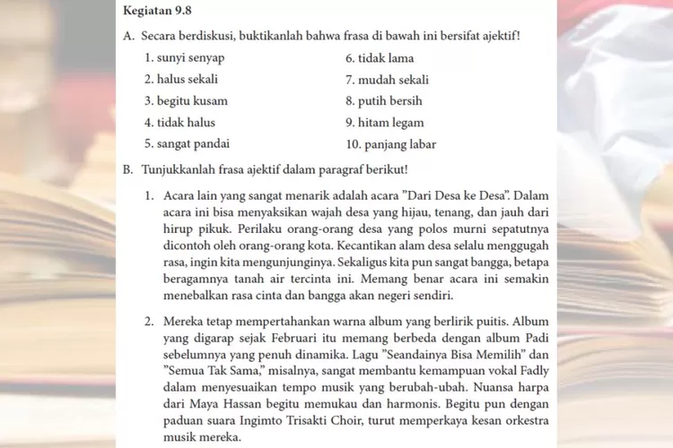 Bahasa Indonesia kelas 8 halaman 254 Kurikulum 2013