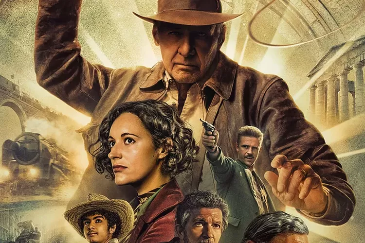 Poster film Indiana Jones and the Dial of Destiny (2023)&nbsp;&nbsp; (The Pop Verse)
