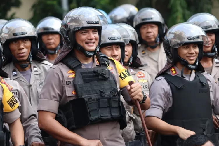 Pengamanan pihak kepolisian (IST)