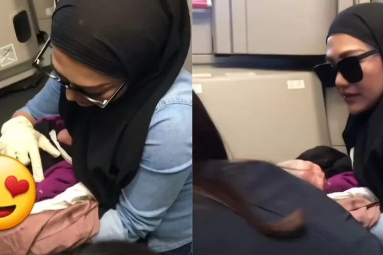 Heboh! Inilah Detik-Detik MUA Bantu Proses Lahiran Seorang Ibu di Pesawat Jakarta - Surabaya/ Instagram