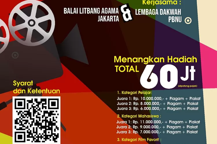 YUK DAFTAR! Festival Film Pendek Moderasi Beragama Pelajar 2023 Sudah ...