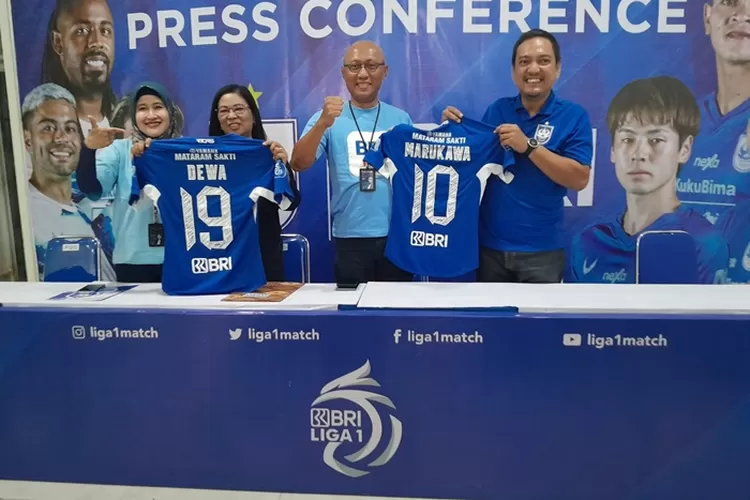 BRI kanwil Semarang saat meresmikan kerja sama dengan PSIS Semarang.  (Ayosemarang.com/ Audrian Firhannusa)