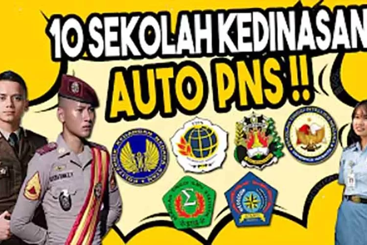 Deretan Sekolah Kedinasan Paling Pavorit di Indonesia Auto Jadi PNS Setelah Lulus