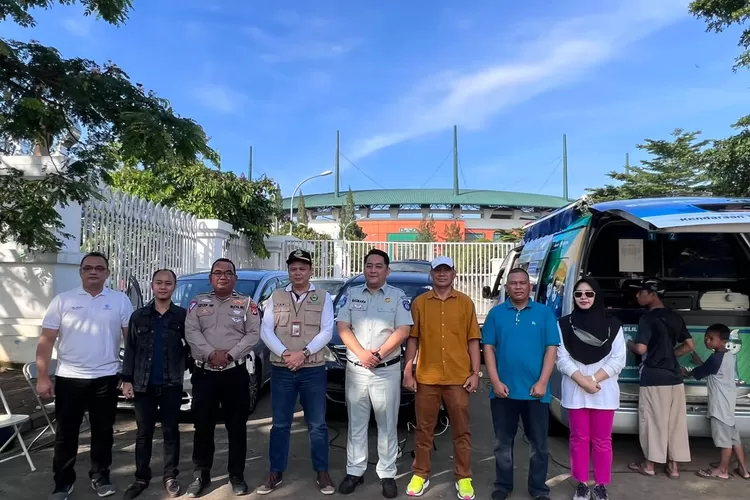 Samsat Weekend hadir tiap Minggu di Stadion Pakansari, Cibinong, Kabupaten Bogor. Nikmati berbagai promo dan diskon pajak. (Diskominfo)