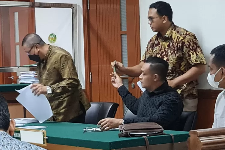 Sidang Perkara Gugatan Mahasiswa  Fakultas Farmasi  UTA 45 di PN Jakbar, Selasa (4/7/2023).