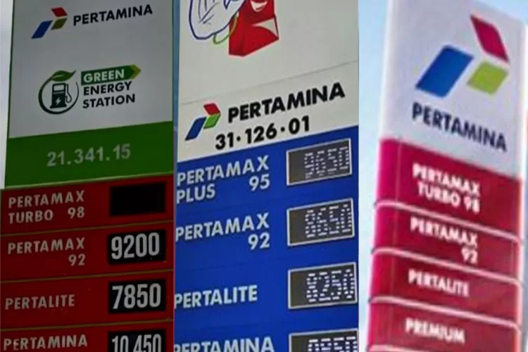 perbedaan warna SPBU Pertamina merah, biru dan hijau  (Pertamina)